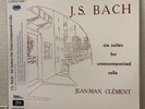 Jean-Max Clement Bach Six Suites For Unaccompanied Cello Num Ltd Ed Vinyl LP