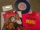 The Dickies I Dig Go-Go Girls 7 inch BLUE VINYL
