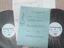 DAVID BOWIE Glass Spider Tour Special 1987 LIVE RADIO SHOW 2xLP + Cue Sheet