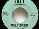 LINDA LAURIE 45 Soupin up your mood / Prince Charming RUST teen hot rod   JF 423
