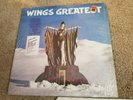 Paul McCartney & Wings Greatest Hits LP Shrink Wrap Hype Stickers w/ Poster