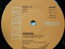 LABEL VARIATION NO.2 SOUTH AFRICA  SORROW DAVID BOWIE 7