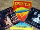 2 LP Led Zeppelin live Jimmy Page Mick Jagger Rolling Stones  Display 50 x 32 cm