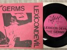 The GERMS Lexicon Devil 1978 ORG 7