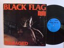 PUNK HARDCORE LP - BLACK FLAG - DAMAGED w/ MCA Distributing Corp 1981 Unicorn