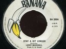 Larry Marshall - Stay A Bit Longer / Maytals - He'll Provide UK Banana 7