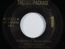Novelty Break-In 45 FIRST PACKAGE 1 ALAN/TUNA PRODUCTIONS 33rpm promo HEAR