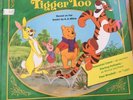 LP-WINNIE THE POOH & TIGGER TOO Disneyland 3813 w/ illustrated book Still Sealed