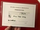 RARE Jack White Written Prescription Vescovo Stunt 2014 Third Man Records TMR