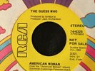 THE GUESS WHO - AMERICAN WOMAN / NO SUGAR TONIGHT, YELLOW LABEL PROMO,1970