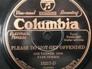 Gid Tanner &  Fate Norris-Offended/Bye And Bye-Columbia 15217-E+-Prewar Country