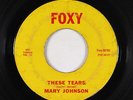R&B Soul 45 - Mary Johnson - These Tears - Foxy - mp3