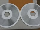 2 Aberlti Alongi Music Vinyl Record Metal Mastering Disc Stamper Brewer 316-A B