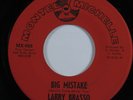 Rockabilly Country 45 LARRY BRASSO Big Mistake MONTEL MICHELLE HEAR