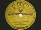 ROCKABILLY 78 - MALCOLM YELVINGTON -  ROCKIN' WITH MY BABY  -HEAR- 1956 SUN 236