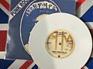 SEX PISTOLS - GOD SAVE THE QUEEN / NO FEELING ** A&M custom  white VINYL  m/m