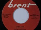 Rockabilly 45 EDDIE QUINTEROS Lindy Lou BRENT HEAR