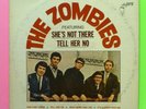 THE ZOMBIES She's Not There 1965 LP STRONG VG Stereo UK Rock #3497