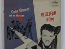 Rockabilly 45 GENE VINCENT Bluejean Bop CAPITOL 4-song ep promo pic sleeve HEAR