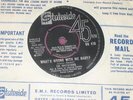 INVITATIONS - WHATS WRONG WITH ME BABY ? - STATESIDE UK 1965 ORIGINAL