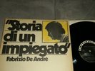 DE ANDRE' LP STORIA DI UN IMPIEGATO FIRST PRESS ORIGINAL PROG RECORD N MINT