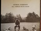 GEORGE HARRISON All Things Must Pass 3 LP Box with Poster Lyrics APPLE FREE SHIP