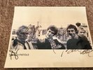 Sex Pistols Original  Signed Promotional Photo 10x8 With  - COA