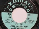 RUBY ANDREWS Just Loving You ZODIAC 45 northern soul 1968 original HEAR