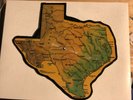 Bob Wills Vinyl Record 7” 33 RPM Novelty Texas Shaped Very Rare, Great Condition