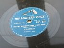 ELVIS PRESLEY UK 1956 H.M.V. 78 WHEN MY BLUE MOON TURNS TO GOLD AGAIN -PARALYZED