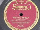 Coleman Hawkins/You Go to My Head-I Mean You/Milt Jackson-Max Roach/Sonora 3027