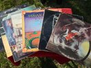 HAWKWIND 7 LP Lot-Handwritten Dedication on Quark, Boremi, Spaceritual & More