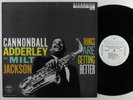 CANNONBALL ADDERLEY w/MILT JACKSON Things Are Getting Better RIVERSIDE LP VG+/NM