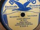 WALTER DAVIS BLUEBIRD 5228 BLUES 78 RPM V/V+ WILLIE KELLY