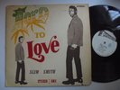 SLIM SMITH  Born To Love STUDIO ONE Silk Screen  + Rocksteady + Reggae LP HEAR