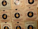 Nine Elvis Presley 45 RPM Records In RCA Sleeves-most In Vg Cond.