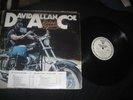 David Allan Coe-Rides Again-LP-Columbia Stereo Promo '77, White Label, SOLID VG