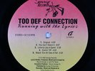 Too Def Connection - Running With The Lyrics LP - Savage - Rare Random Rap VG+