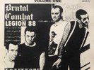 V/A BRUTAL COMBAT LEGION L'INFANTERIE EP Total F* Skinheads RARE Punk Oi  1992