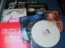 8x Heavy Metal LP EP Fates warning Hades The great Kat DIO Juggernaut Sampler