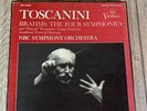 Toscanini Brahms: The Four Symphonies NBC Symphony VIC-6400 LP Vinyl Record