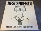 Descendents Milo Goes To College LP SST 1990 GREY VINYL Limited RE Hardcore Punk