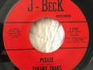 ZAKARY THAKS- PLEASE/WON’T COME BACK  RARE TEXAS GARAGE 45 J-BECK