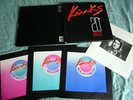 THE KINKS - 20th Anniversary Box Set - 3 x UK Vinyl LPs + Booklet KINKX 7254 VG+
