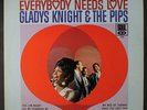 GLADYS KNIGHT & PIPS: Everybody Needs Love LP (minor cw, plays well) Soul