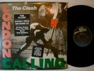 Clash, the London Calling 2 LPs Signed inner w/ Hype + Warning stickers