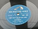 ELVIS PRESLEY UK 1956 H.M.V. 78  I DON'T CARE IF THE SUN DON'T SHINE  BLUE MOON
