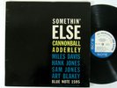 CANNONBALL ADDERLEY Something Else MONO LP Blue Note 1595 RVG 