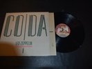 Led Zeppelin CODA Gatefold ORG 1st Press Swan Song Records LP NM