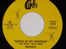 INFINITY: Queen of My Universe US Willkerr Orig Modern Soul Monster 45 VG++ HEAR